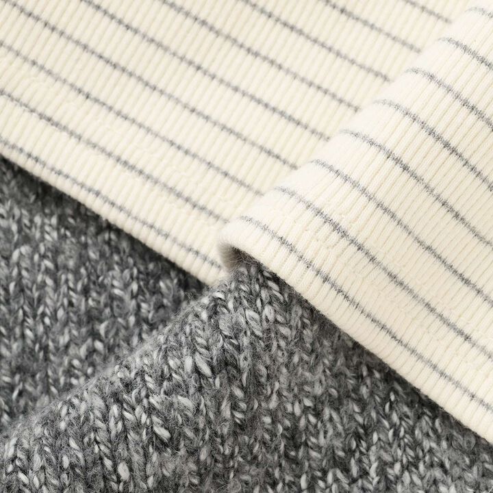 Suspender Knit Pants Set,Beige, medium image number 14