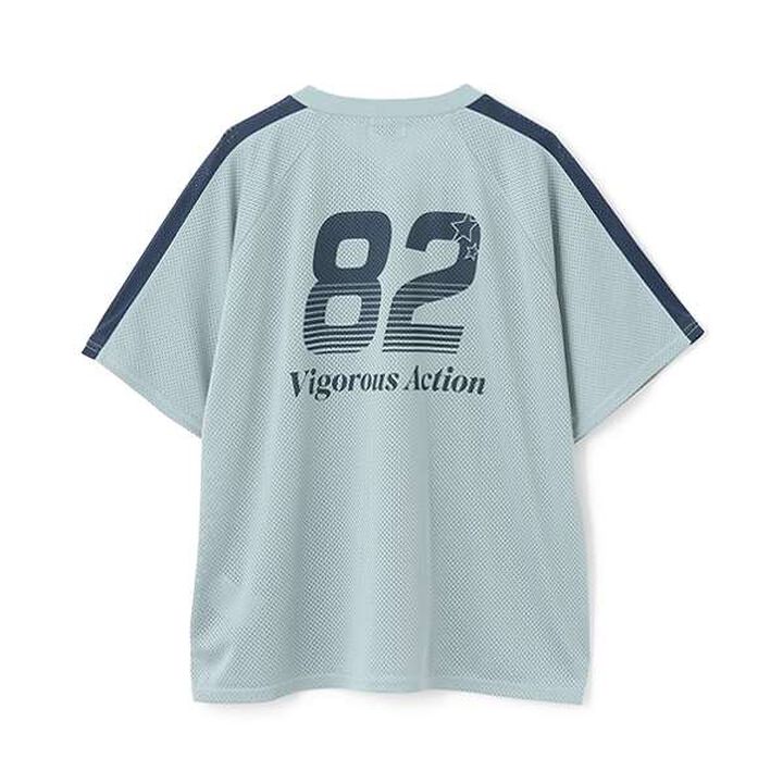 Loose Mesh Game T,Navy, medium image number 10