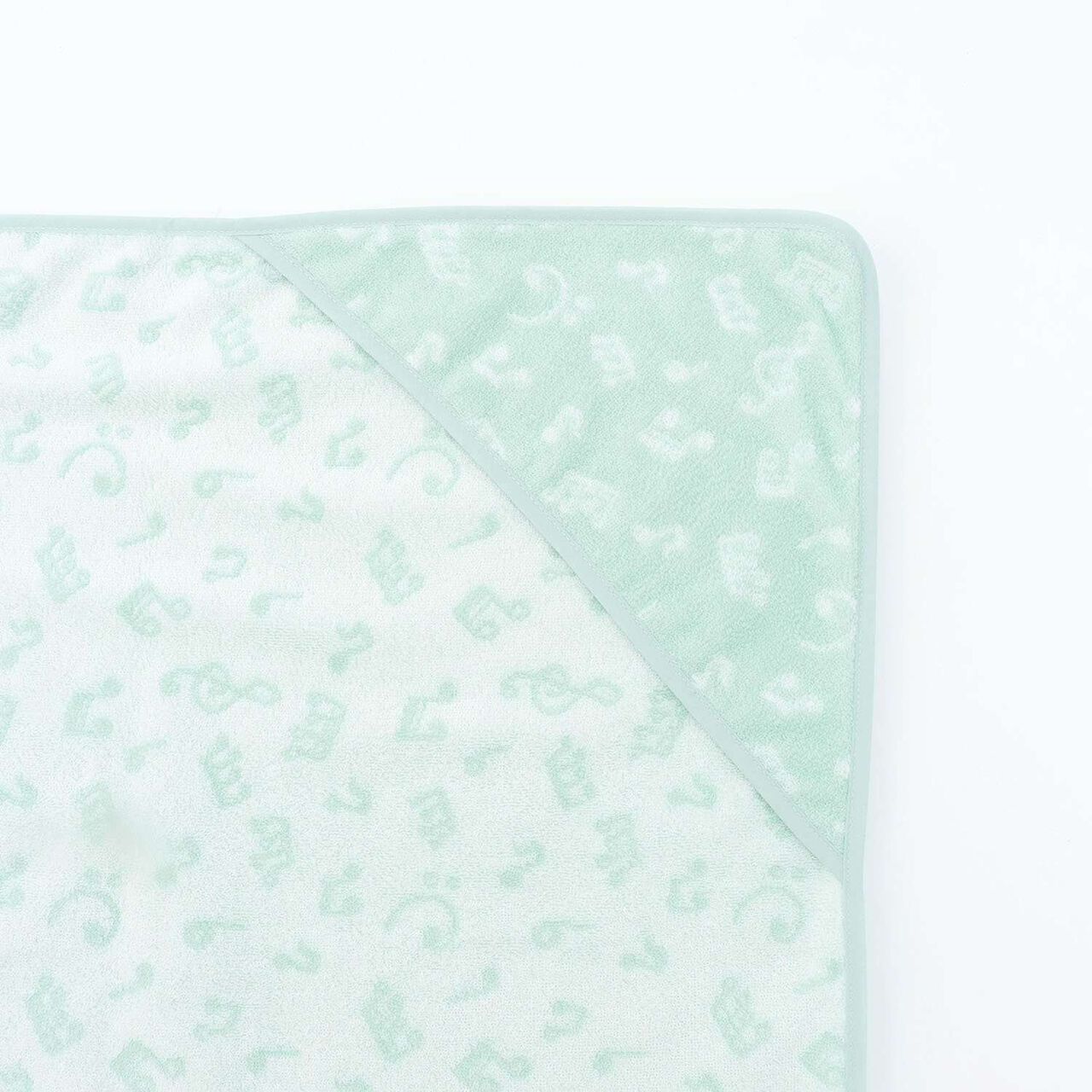 Korobokkuru Swaddle Towel,Sax blue, large image number 3