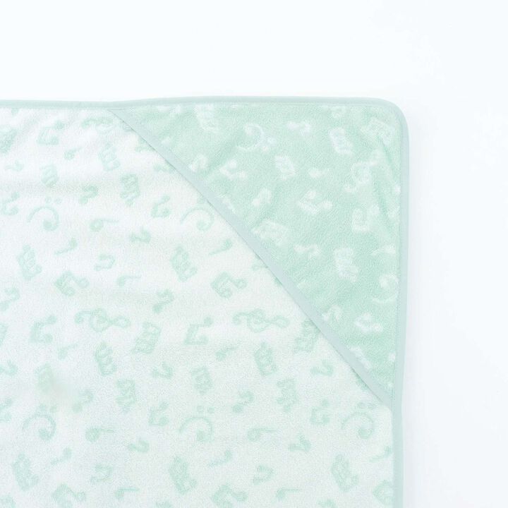 Korobokkuru Swaddle Towel,Sax blue, medium image number 3