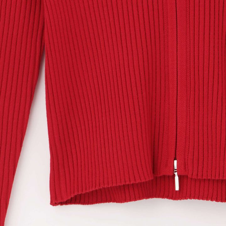 [LTXC] [Arael] Rib Zip Hoodie,Off white, medium image number 15