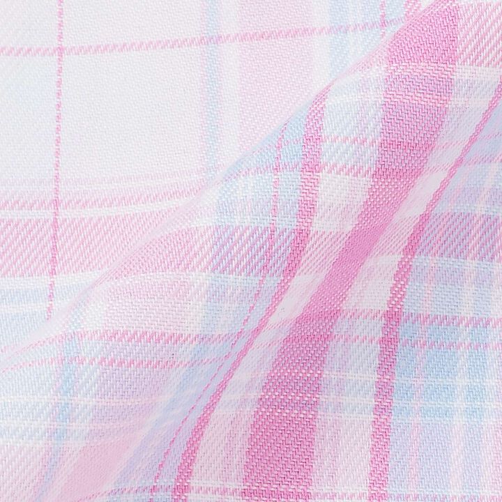 Heart Pouch Wrap-Style Checkered Culotte Skirt,Pink, medium image number 13