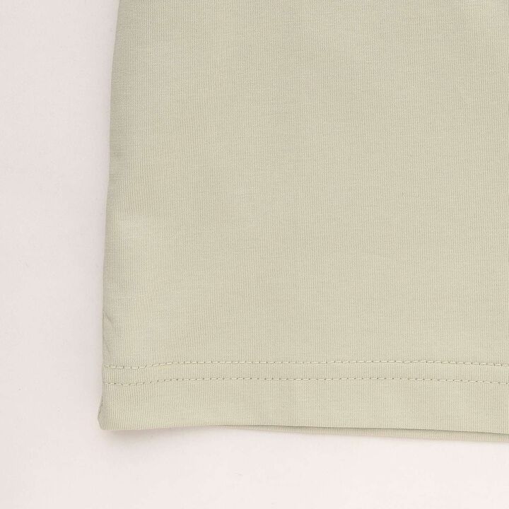 [DailyMe] Simple T-Shirt [Heat Shielding / Quick-Dry / Antibacterial],Sax blue, medium image number 16
