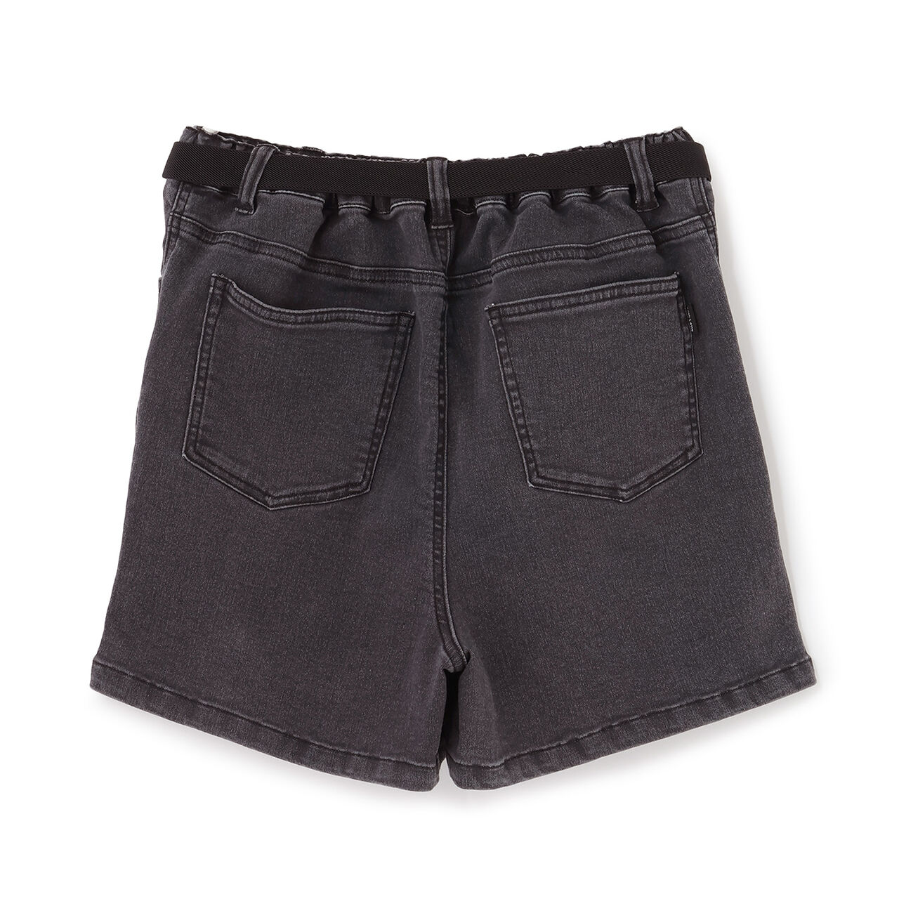 Shorts with Belt,Black, large image number 9