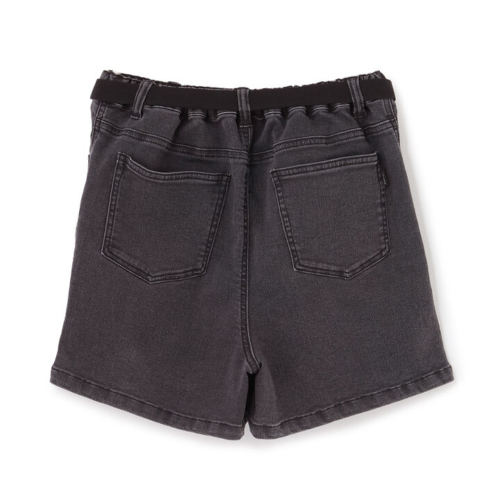 Shorts with Belt,Black, medium image number 9