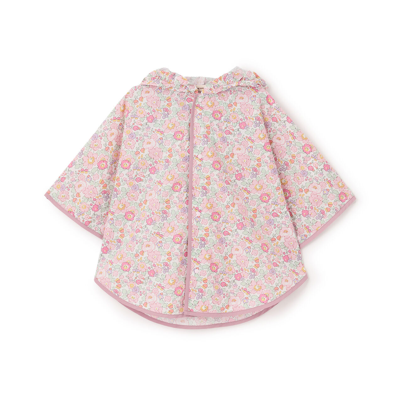 Betsy Rain Poncho,Pink, large image number 0