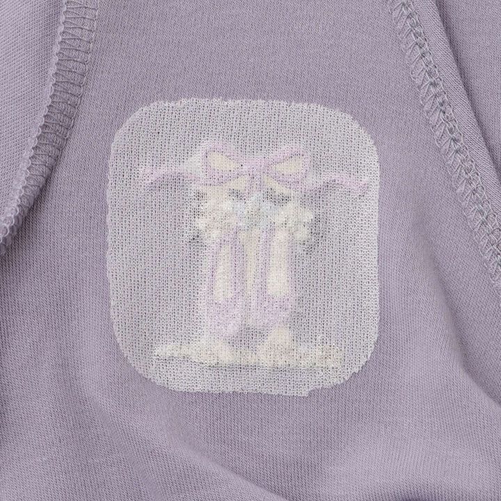 Ballet Cache-Coeur Top,Lavender, medium image number 6