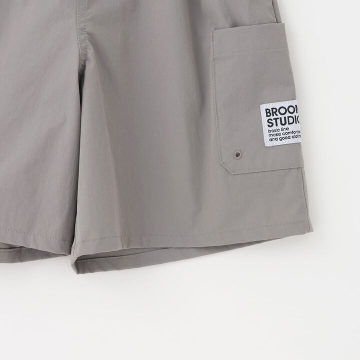 [Water-Repellent] Kids' Land and Water Use 4-Length Pants [Children's Clothing],Dark red, medium image number 9