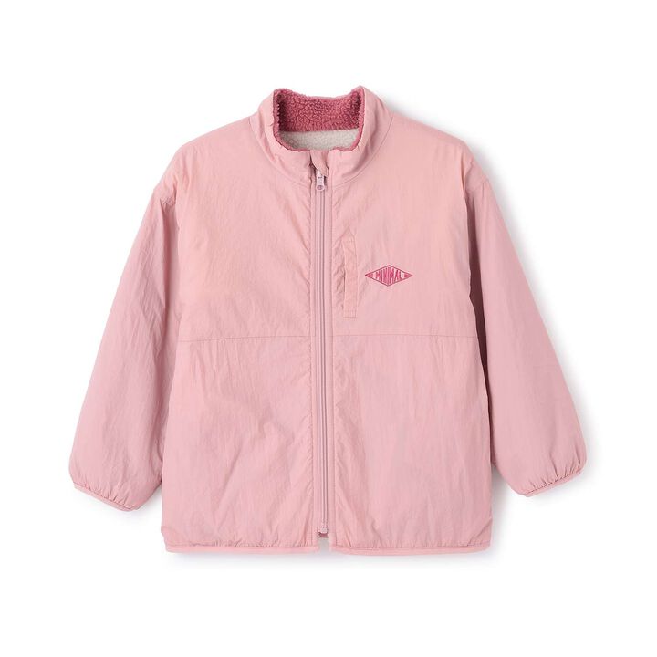 Reversible Color-Blocked Boa Outerwear,Black, medium image number 3