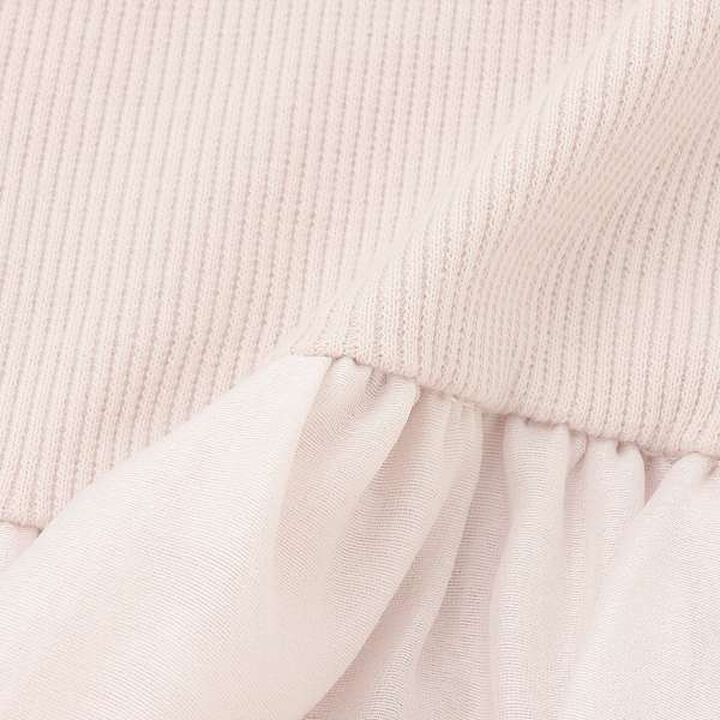 [Link] Organza OP Romper,Ivory, medium image number 5