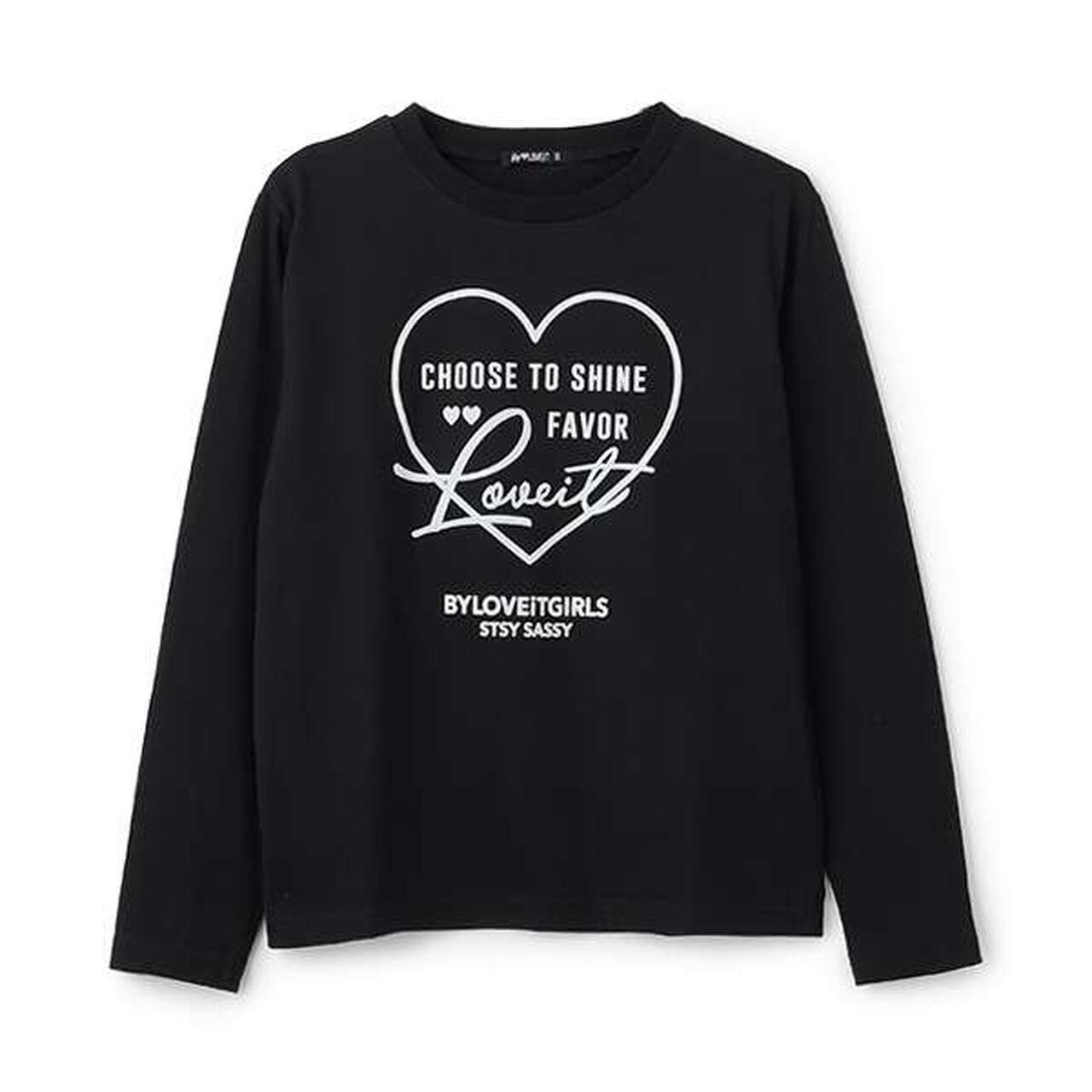 Heart Long Sleeve T-Shirt,Off white, large image number 8