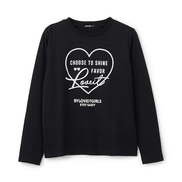 Heart Long Sleeve T-Shirt,Off white, medium image number 8