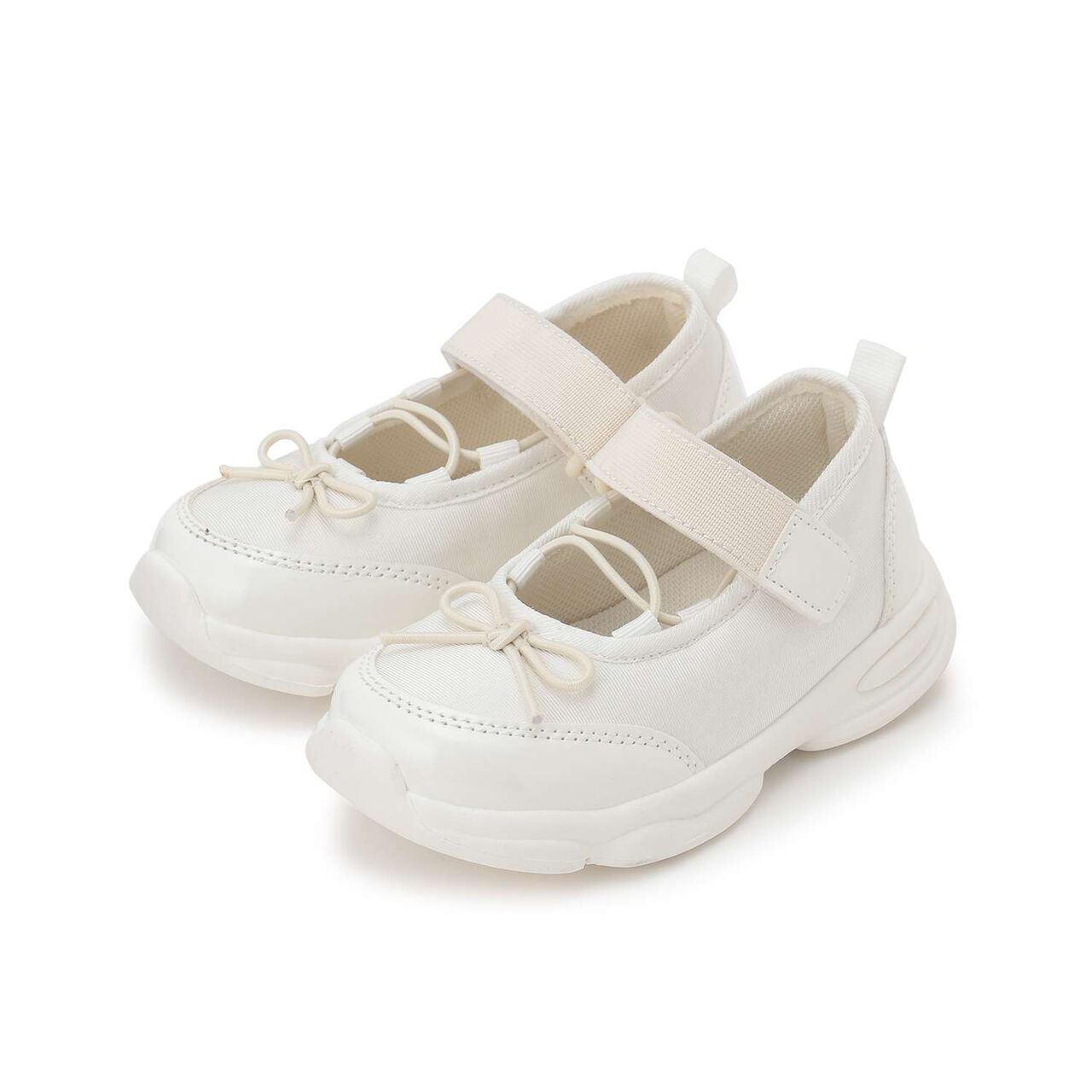 Mary Jane Sneakers,Off white, large image number 0