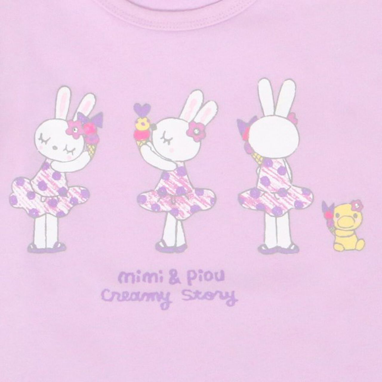 KP Ice Rabbit Print Long-Sleeve T-Shirt (80-90),Navy, large image number 9