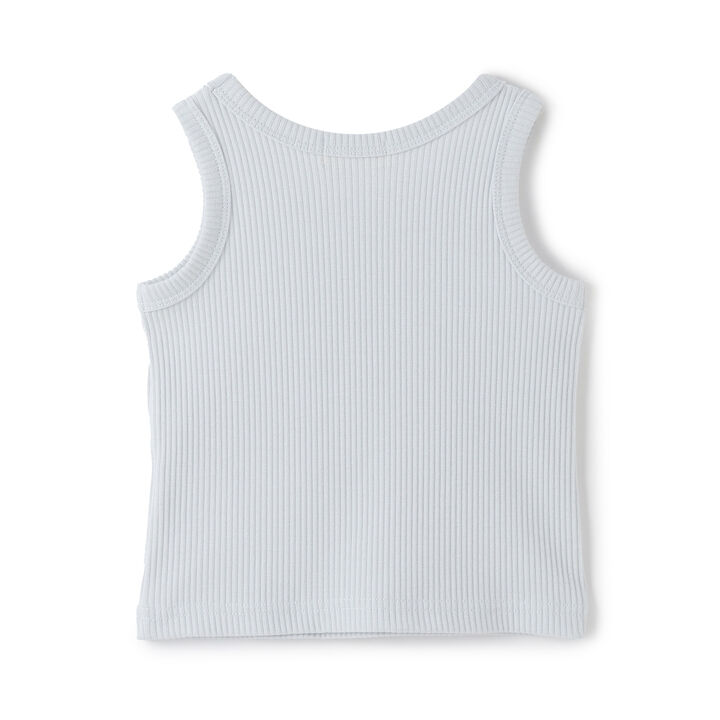 Ribbed Tank Top,Off white, medium image number 1