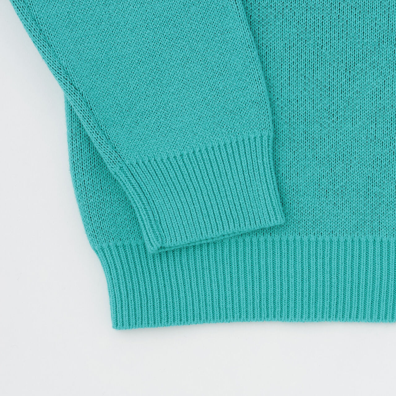 [Machine Washable] Logo Knitwear,Off white, large image number 4