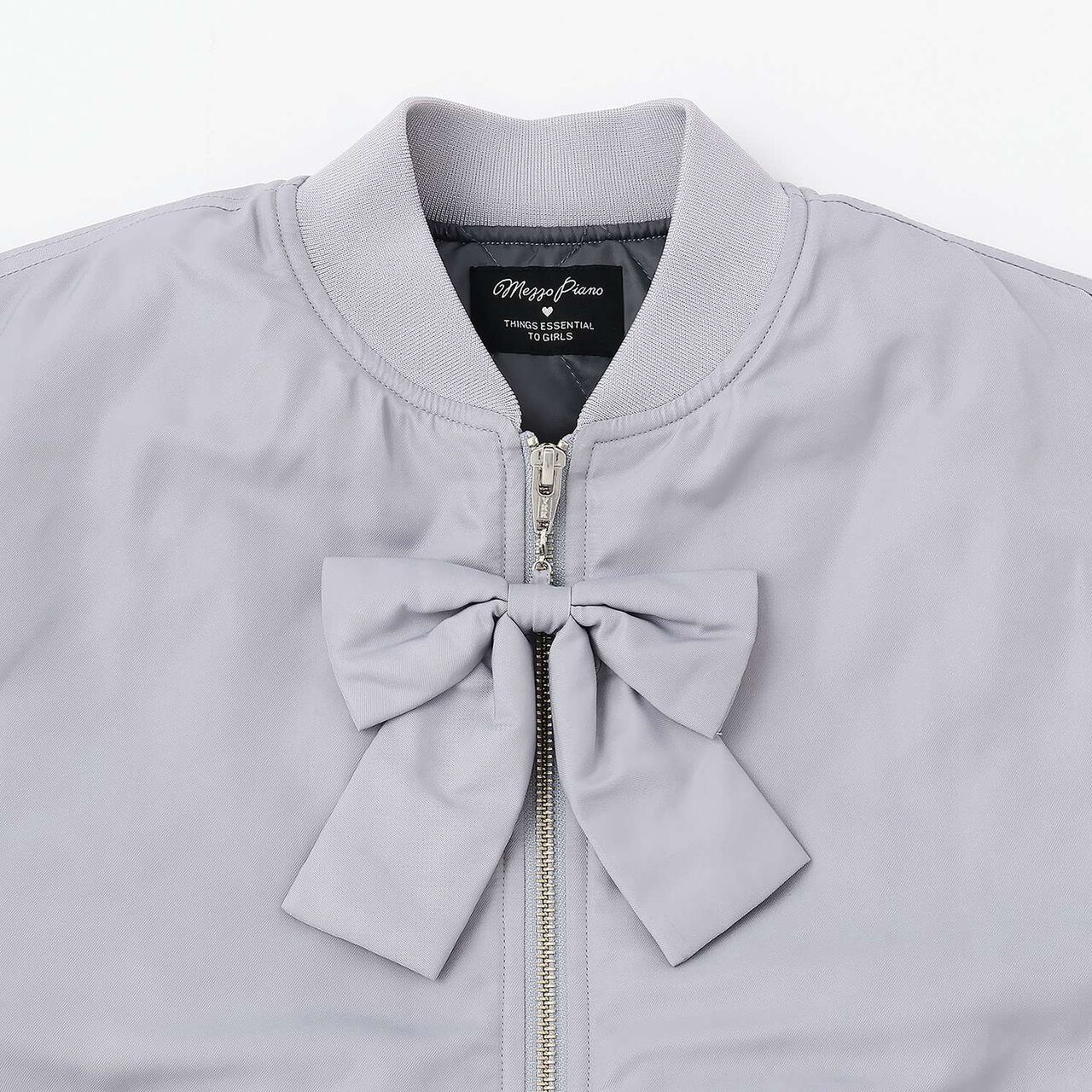 MA-1 with Ribbon Charm,Black, large image number 2