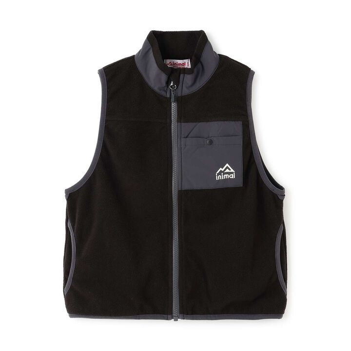 Fleece Vest,Off white, medium image number 13