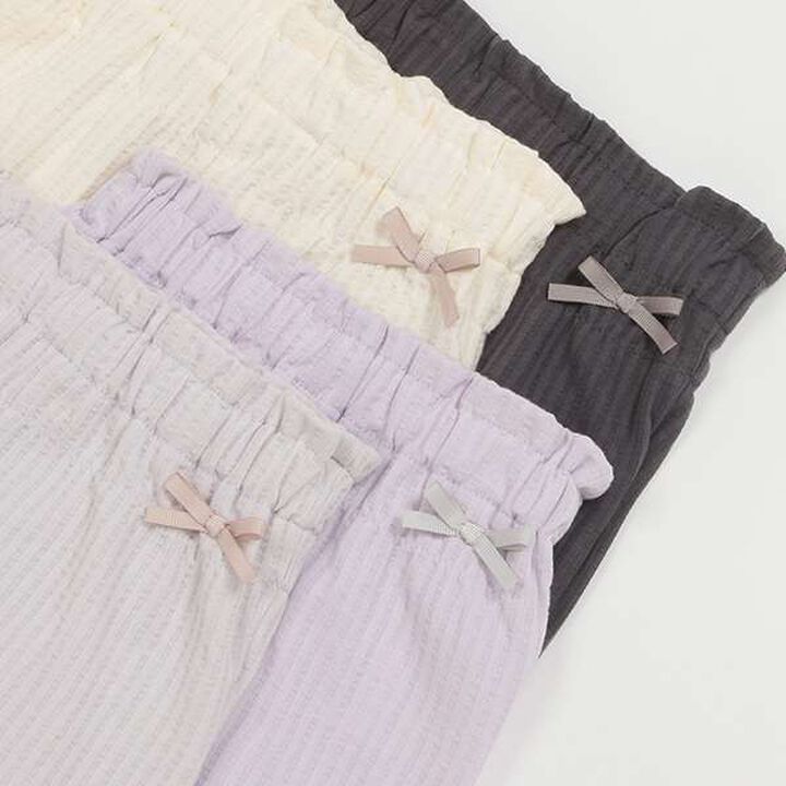 [Smile Series] Easy 7/10 Length Pants,Light gray, medium image number 14