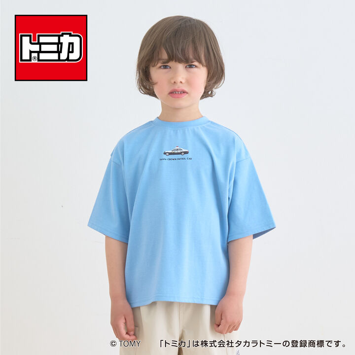 [TOMICA] Quick Dry UV Stain Resistant Kaiteki Jersey Short-Sleeve T-Shirt [Either Way Is Fine],Ink blue, medium image number 0