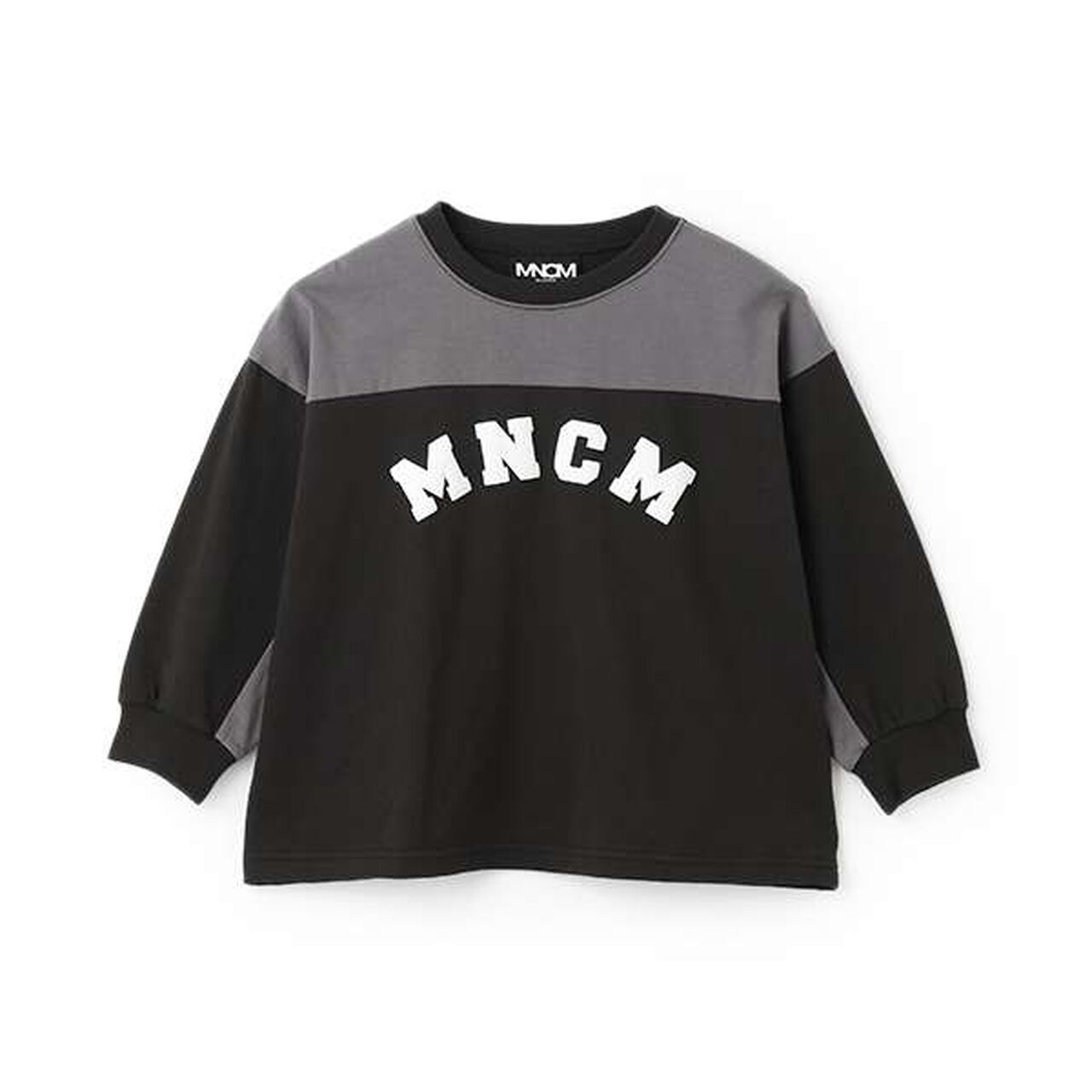 [MNCM] Bi-Color Big T-Shirt (Kaiteki Tenjiku),Navy, large image number 2