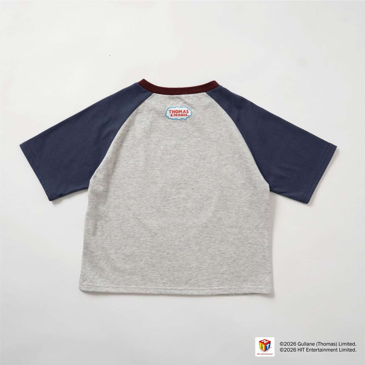 [Thomas the Tank Engine] Raglan Short Sleeve T-Shirt,Red, large image number 5
