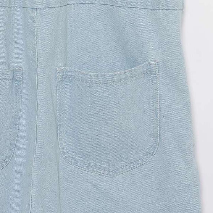 [LADIES] Denim Overall,Navy, medium image number 17