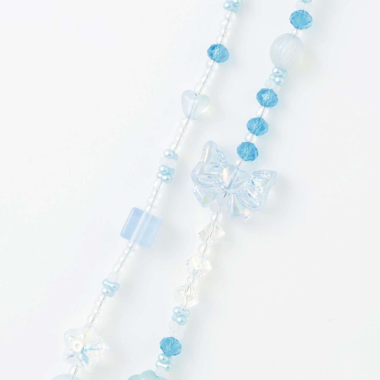 Long Beaded Strap,Turquoise, large image number 4