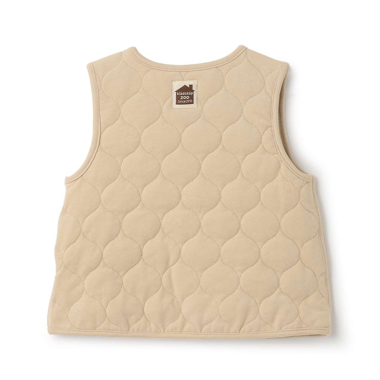 Penguin Pocket Vest,Beige, large image number 1