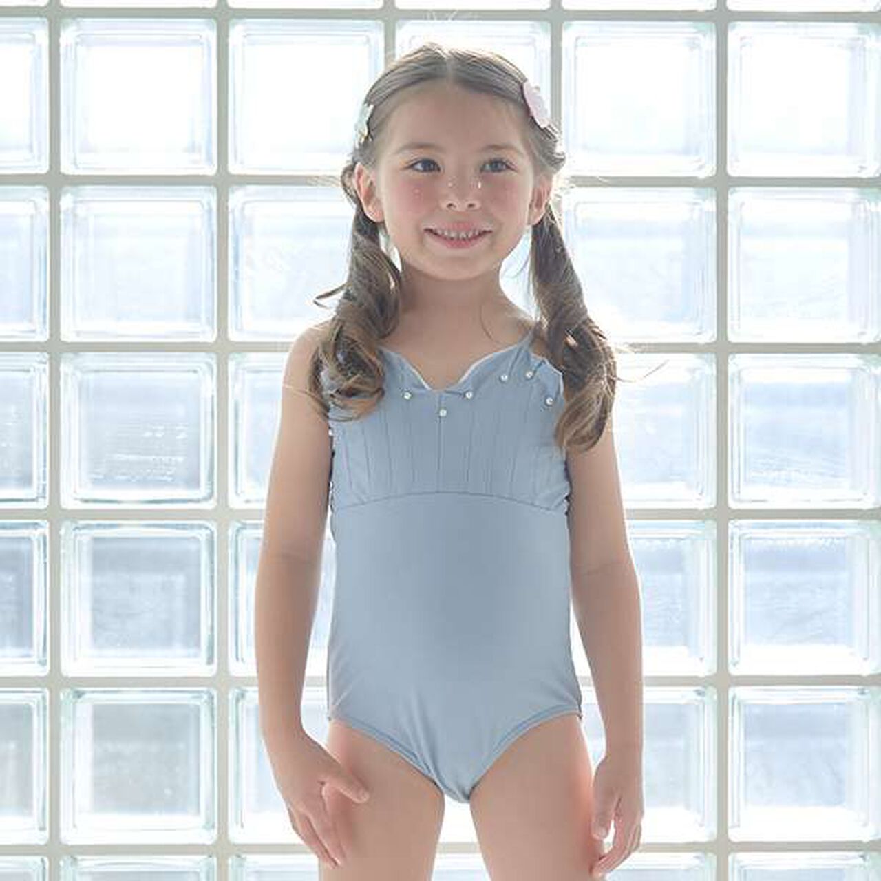 [SWIM] Pearl-Accented Mermaid One-Piece Dress,Mustard, large image number 16