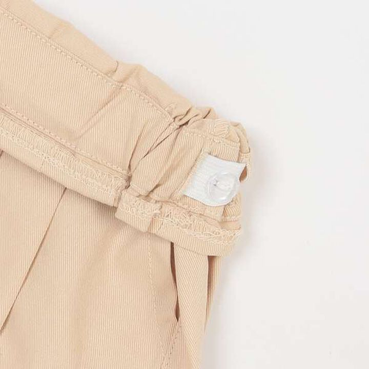 [Link] Tuck Balloon Shorts,Beige, medium image number 5