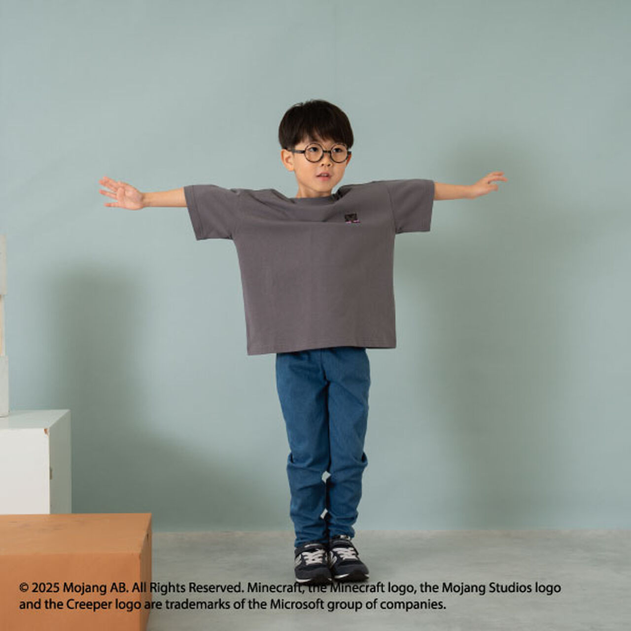 [Minecraft] Kids Character Tee,White, large image number 5