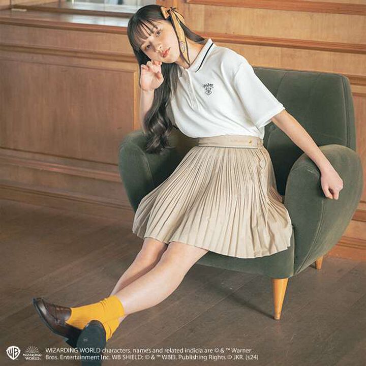 [Harry Potter] Pleated Skirt-Pants,Red, medium image number 17