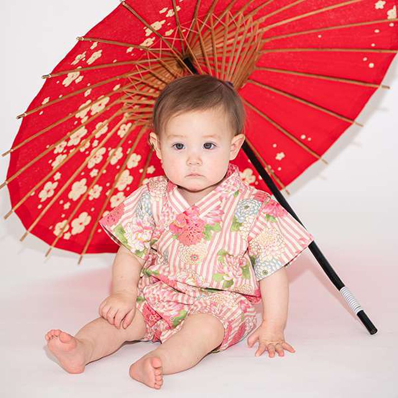 Jinbei All-in-One (Chrysanthemum Peony) [Made in Japan],Purple, large image number 13