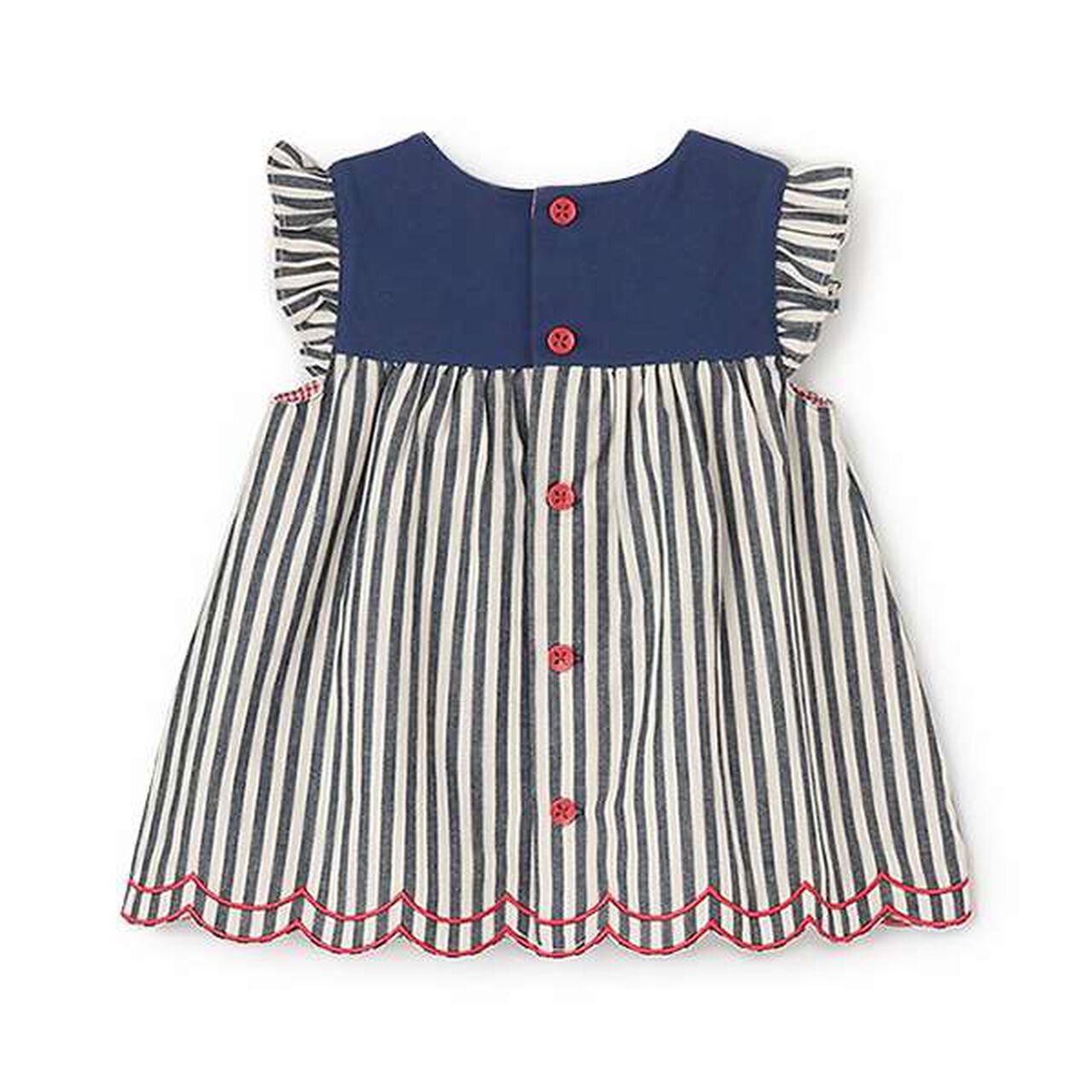 [HELLO KITTY] Stripe Tunic,Navy, large image number 1