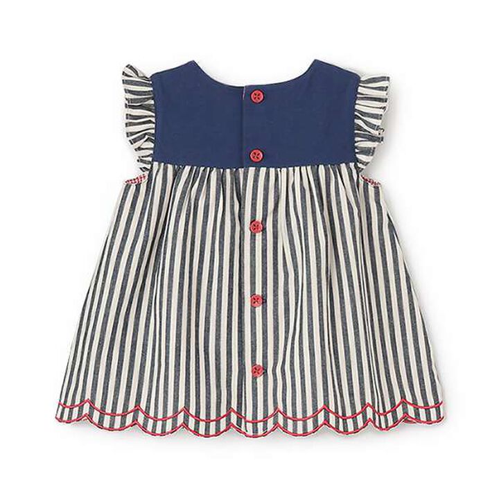 [HELLO KITTY] Stripe Tunic,Navy, medium image number 1