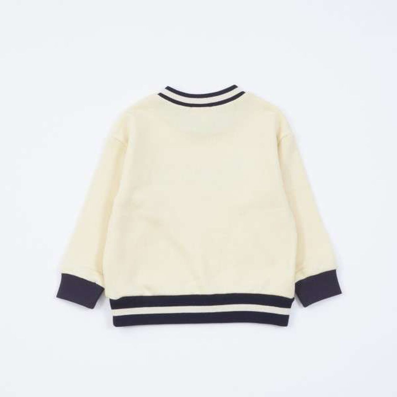 KP Boy Ribbed Sweatshirt [100-160],Black, large image number 12