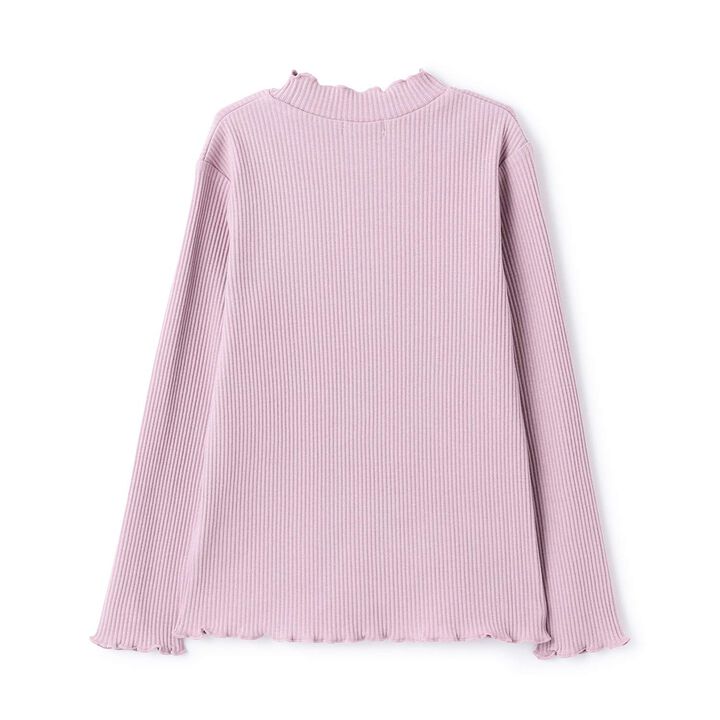 Mellow Frill Long-Sleeve T-Shirt,Pearl white, medium image number 1