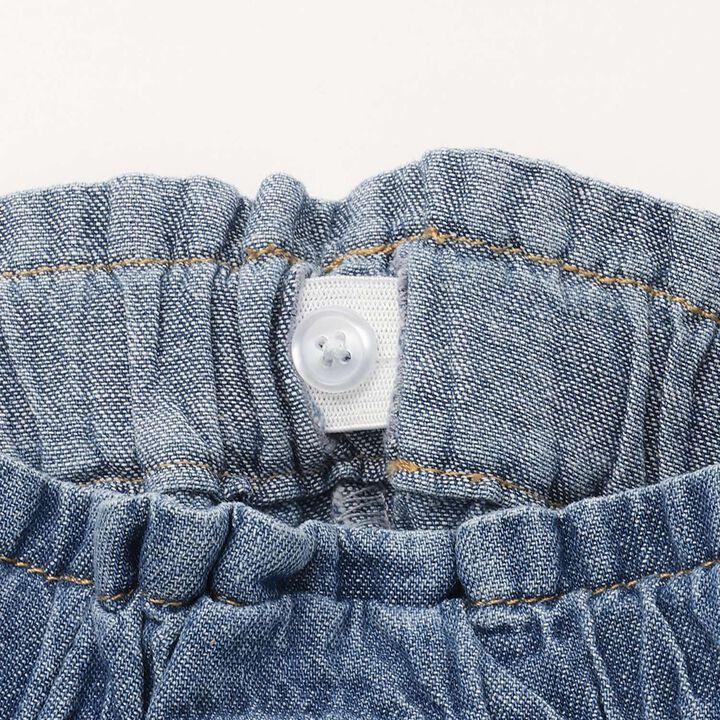 Washed Heart Pocket Shorts,Blue, medium image number 8