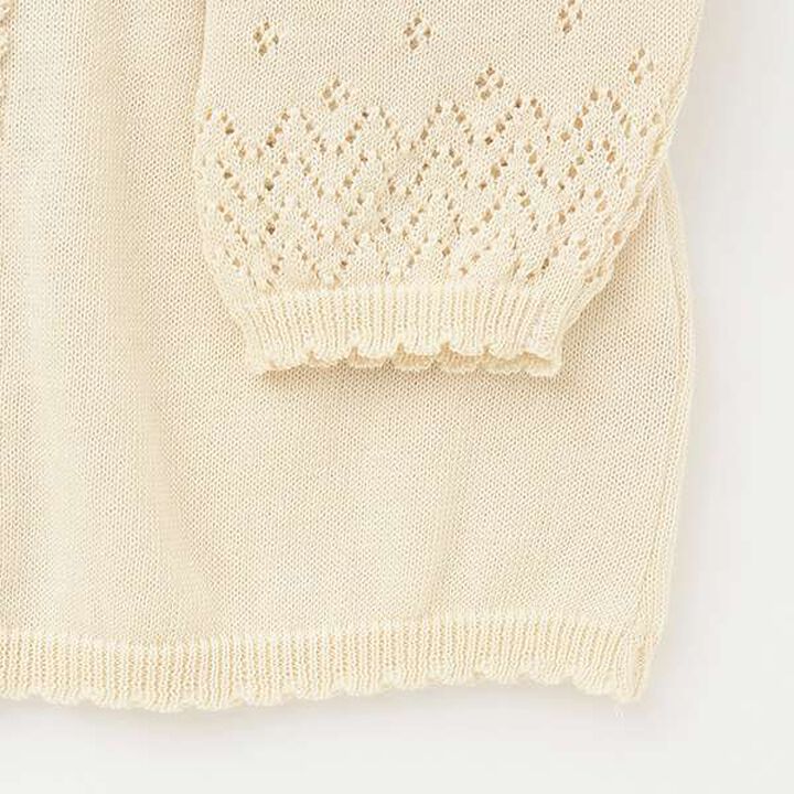 Organic Basic Bolero,Pearl white, medium image number 3