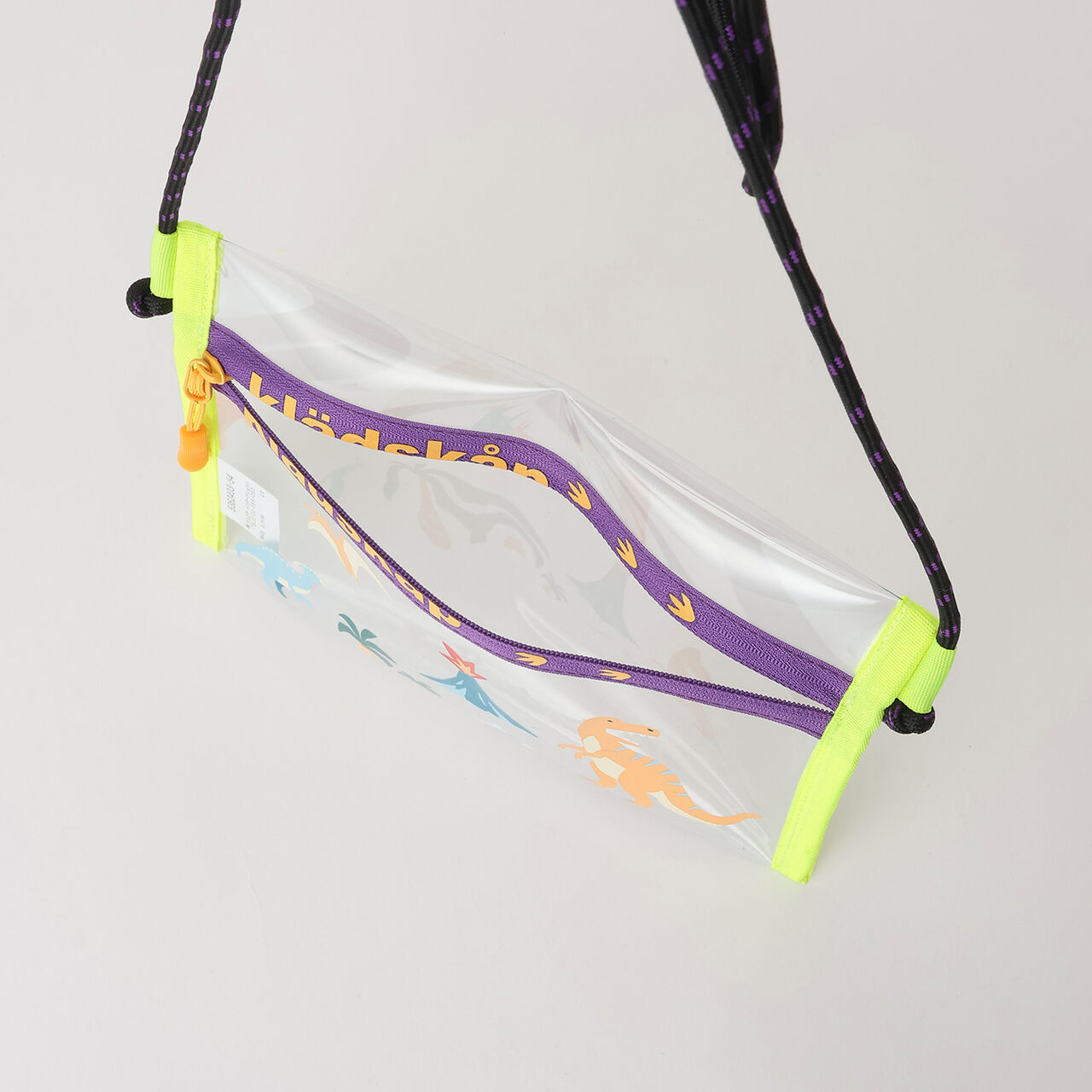 Dinosaur Clear Sacoche Bag,Multi color, large image number 4