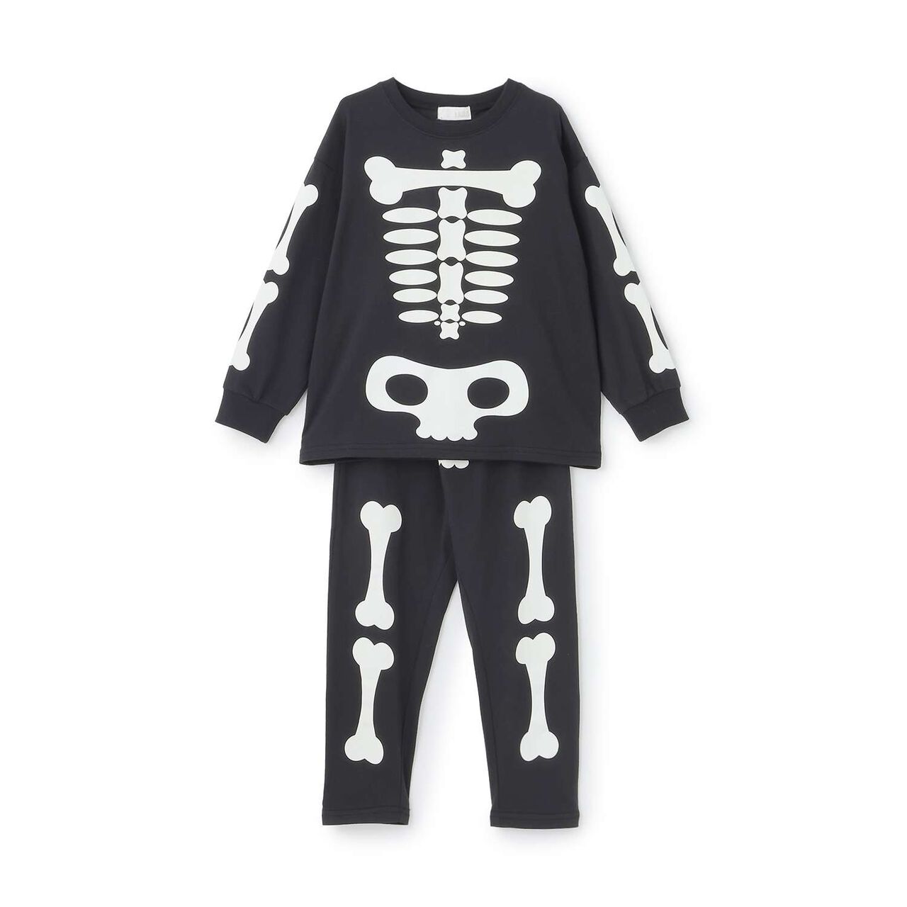 [Halloween] Phosphorescent Muteki Jersey Bone & Mummy Assortment Outfit Set,Ivory, large image number 13