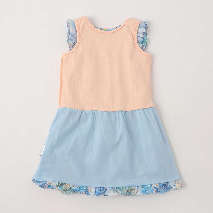 [Parent-Child Matching] Cape Vista Balloon One-Piece Dress,Pink, medium image number 7
