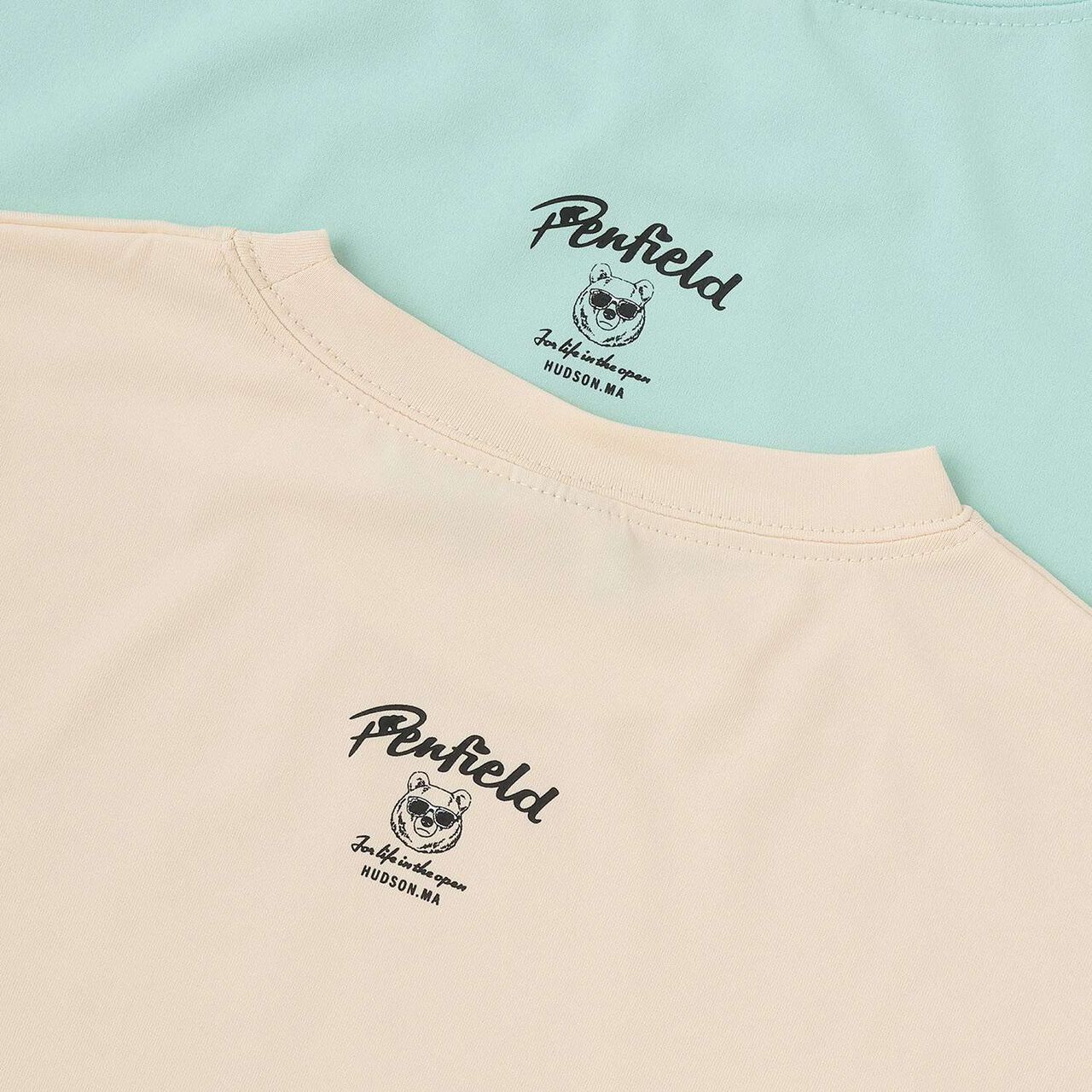 [Penfield] Kids Assorted Bear Short Sleeve T-Shirts [Parent-Child Matching] [Cool Touch],Off white, large image number 24