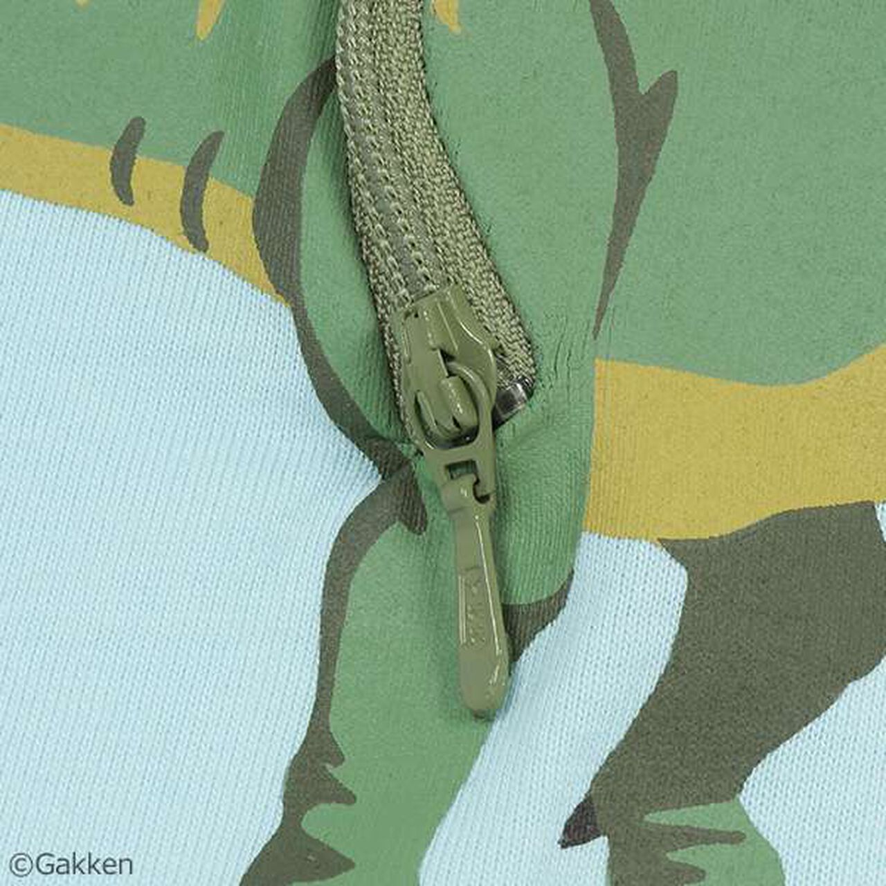 [Gakken] Dinosaur Mechanism Short Sleeve T-Shirt,Sax blue, large image number 15