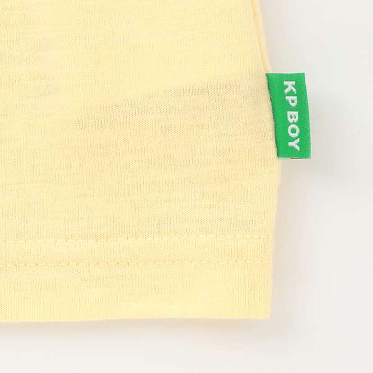 Train Embroidery Short Sleeve T-Shirt,Yellow, large image number 6