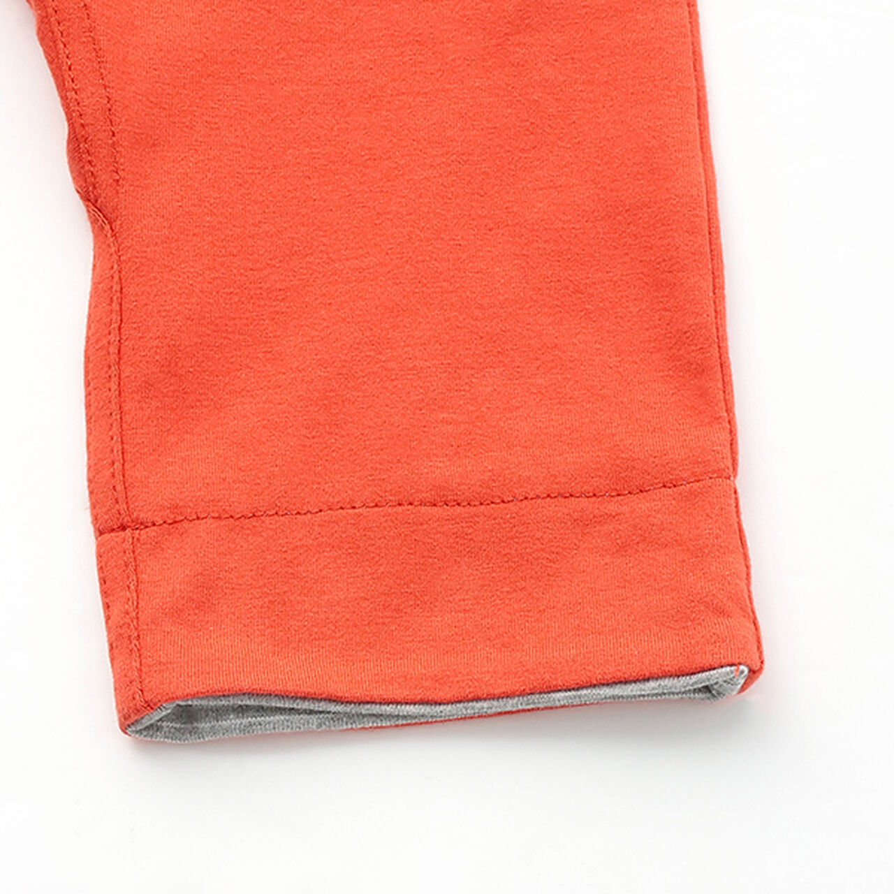 [Restock] Dinosaur Cuffed 6/10 Length Cut Pants,Red, large image number 7