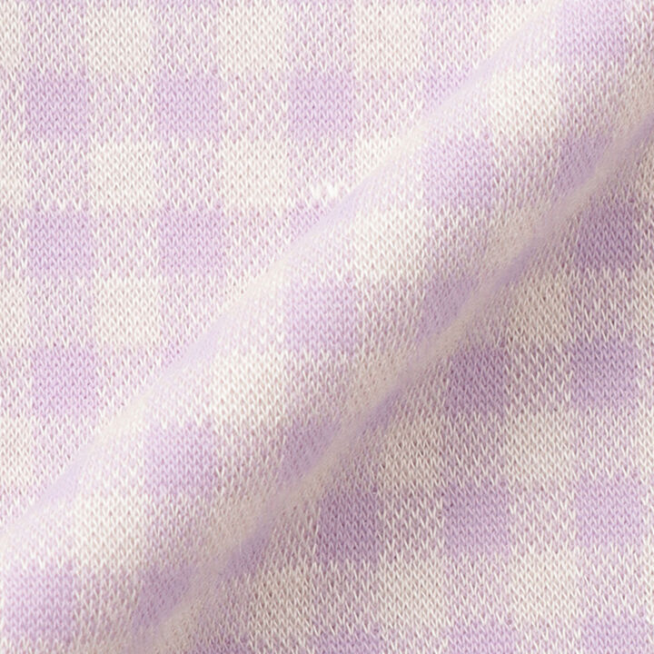Gingham Check Cut Leggings,Lavender, medium image number 2
