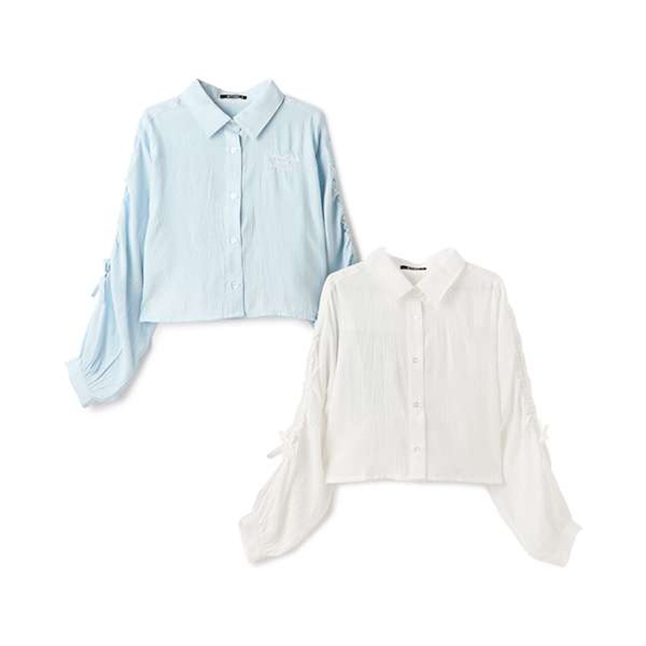 Drawstring Shirt,Off white, large image number 8