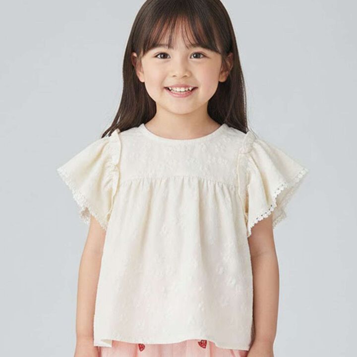 Sakura All-Over Pattern Tunic,Off white, medium image number 0